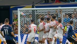 Lo Celso fue el encargado de abrir el marcador.