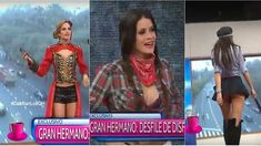 Las chicas de Gran Hermano desfilaron con disfraces provocativos Las chicas de Gran Hermano desfilaron con disfraces provocativos