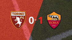 roma gano por la minima en su visita a torino