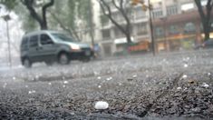Alerta por caída de granizo. Alerta por caída de granizo.