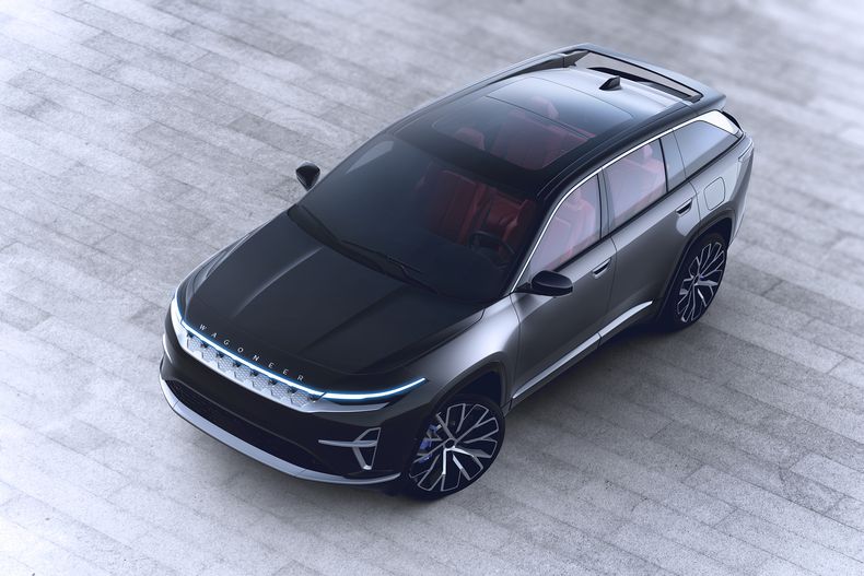 Así luce el nuevo Jeep Wagoneer, 100% eléctrico.