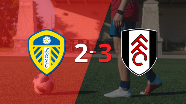 En un partido increíble, Fulham le ganó a Leeds United por 3 a 2