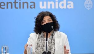 La ministra Carla Vizzotti habló después de que se conociera el primer caso de Ómicron. La ministra Carla Vizzotti habló después de que se conociera el primer caso de Ómicron.