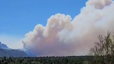 Continúan los incendios en Chubut. Continúan los incendios en Chubut.