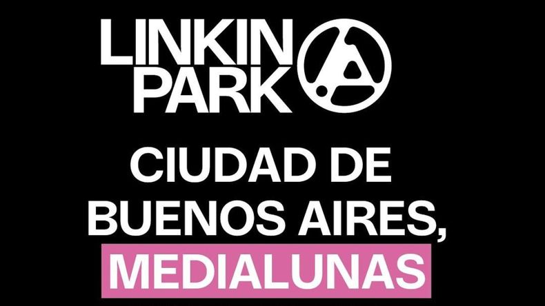 Linkin Park prometió regalar medialunas a sus fanáticos.
