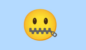 El verdadero significado del emoji de WhatsApp de la carita con el cierre en la boca.