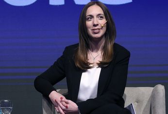La actual diputada por CABA fue gobernadora de la provincia entre 2015 y 2019. La actual diputada por CABA fue gobernadora de la provincia entre 2015 y 2019.