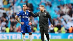 El lamento de Enzo Fernández tras la final perdida con Chelsea.&nbsp;