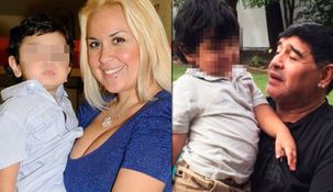 Verónica Ojeda y Diego Maradona Verónica Ojeda y Diego Maradona