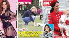 Tapas de revistas: Araceli González; y Nazarena en la tumba de Fabián Rodríguez Tapas de revistas: Araceli González; y Nazarena en la tumba de Fabián Rodríguez