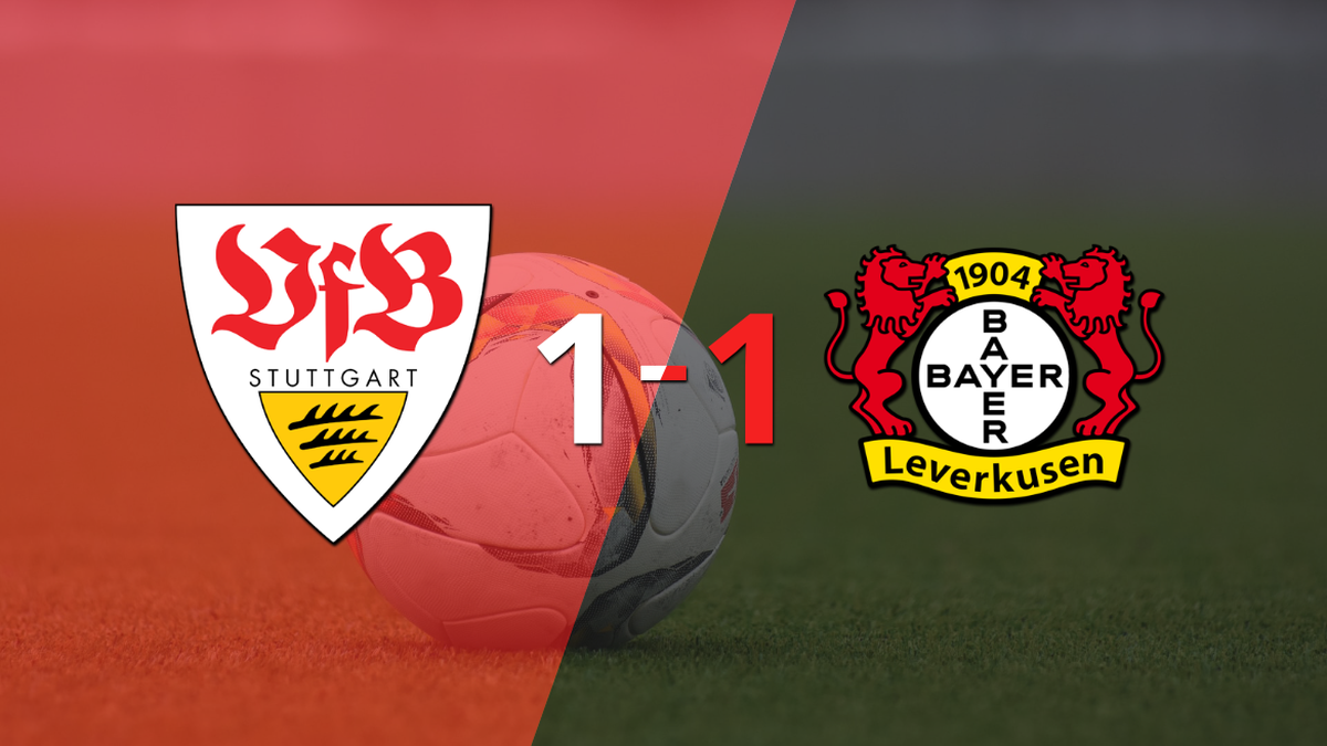 Reparto De Puntos En El Empate A Uno Entre Stuttgart Y Bayer Leverkusen