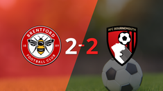 brentford y bournemouth igualaron 2 a 2