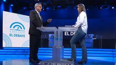 Agustín Rossi y Victoria Villarruel.