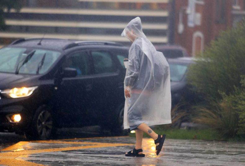 Las lluvias más fuertes se esperan en la Patagonia.