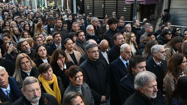 Jorge Macri, presente en el acto de la AMIA.&nbsp;