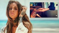 No se detiene: el nuevo tatuaje de Candelaria Tinelli, en su pierna No se detiene: el nuevo tatuaje de Candelaria Tinelli, en su pierna