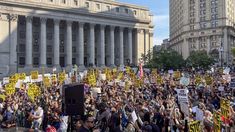 Nueva York fue una de las ciudades en las que más hubo protestas. Nueva York fue una de las ciudades en las que más hubo protestas.