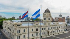 La Casa de Gobierno de Entre Ríos, en la ciudad de Paraná.