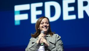 Cecilia Moreau en la Cumbre de FR.&nbsp;