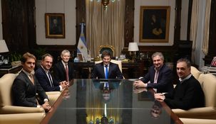 El jefe de Estado recibió a Pierpaolo Barbieri. El jefe de Estado recibió a Pierpaolo Barbieri.