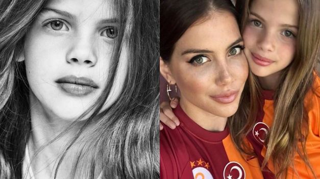 La hija de la conductora y el futbolista tiene una gran capacidad artística.