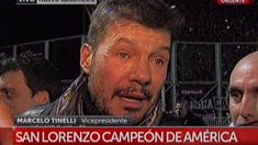 San Lorenzo campeón: los festejos de los famosos; la emoción de Marcelo Tinelli San Lorenzo campeón: los festejos de los famosos; la emoción de Marcelo Tinelli