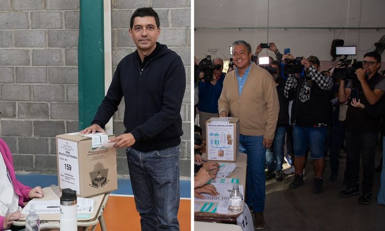 Marcos Koopmann y Rolando Figueroa.