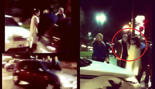 Las imágenes del accidente de Loly Antoniale junto a Jorge Ríal, que fue a contenerla Las imágenes del accidente de Loly Antoniale junto a Jorge Ríal, que fue a contenerla