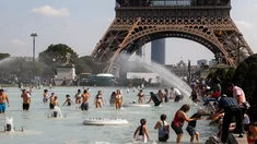 La ola de calor en Francia provocó la noche más cálida registrada desde 1947.
