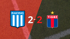 racing club empato 2-2 en casa con tigre racing club empato 2-2 en casa con tigre
