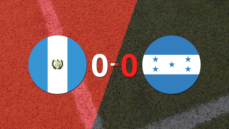 Guatemala empata 0 a 0 en un amistoso con Honduras