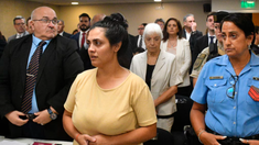 Brenda Agüero en el juicio por los asesinatos de los bebés en el hospital Ramón Carrillo. Brenda Agüero en el juicio por los asesinatos de los bebés en el hospital Ramón Carrillo.