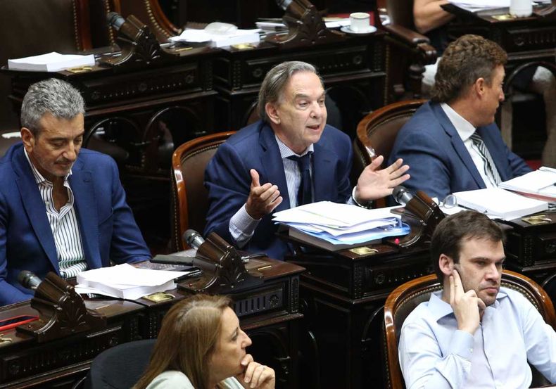 Miguel Ángel Pichetto preside el bloque de Hacemos Coalición Federal en la Cámara de Diputados.
