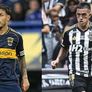Leandro Paredes, figura de Boca, y Tomás Cuello, el argentino que destaca en Atlético Mineiro.&nbsp;