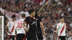 Alexis Castro festeja el gol de Estudiantes de La Plata. Alexis Castro festeja el gol de Estudiantes de La Plata.