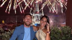 Messi y Antonela y una hermosa postal en París. Messi y Antonela y una hermosa postal en París.