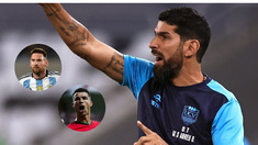 Abreu aseguró que la elección entre Messi y Cristiano es fácil. Abreu aseguró que la elección entre Messi y Cristiano es fácil.