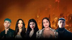 Un grupo de artistas realizó donaciones para los incendios en Chubut.