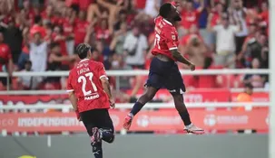 La Pantera Turbo Angulo, una de las figuras del Rojo, metió un golazo en el ST. La Pantera Turbo Angulo, una de las figuras del Rojo, metió un golazo en el ST.