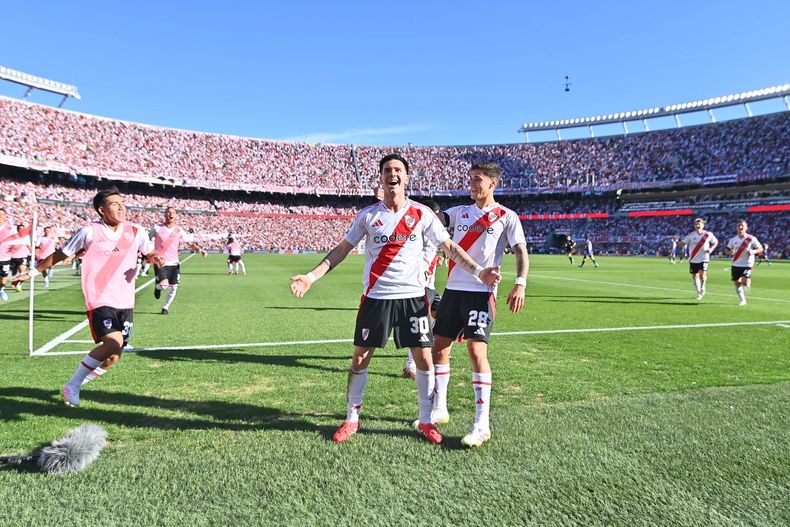 Franco Mastantuono recordó su etapa en River.