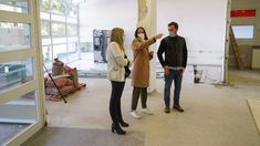 La intendenta de Vicente López, Soledad Martínez, junto al secretario de Salud, Andrés Scarsi.