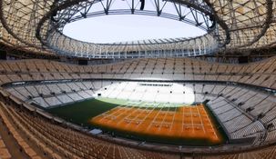 El estadio de Lusail, sede de la final de Qatar 2022.