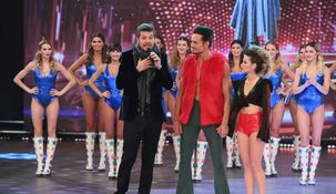 Tinelli volvió a Showmatch después de quedarse sin voz.Foto: Jorge Luengo Tinelli volvió a Showmatch después de quedarse sin voz.Foto: Jorge Luengo