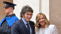 Javier Milei y Giorgia Meloni. Javier Milei y Giorgia Meloni.