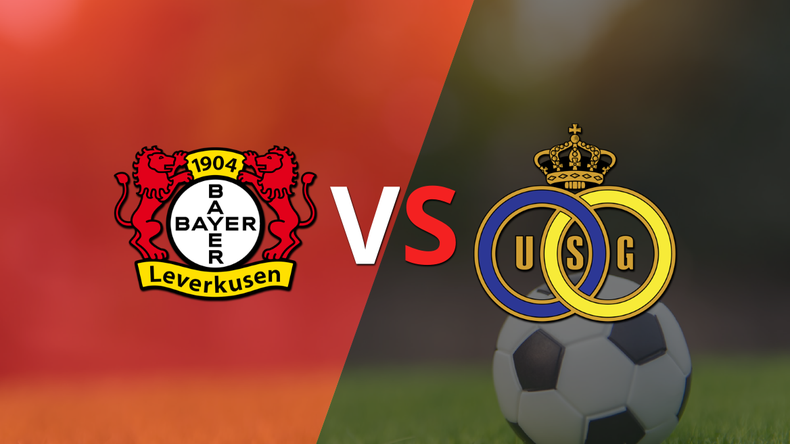 Bayer Leverkusen y U. Saint-Gilloise empataron 1 a 1 en el encuentro de ida