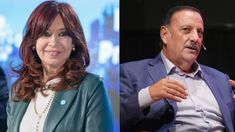 Cristina Kirchner y Ricardo Quintela.