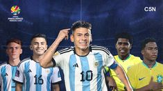 Barco, Almada, Echeverri, Aldrey Santos y Endrick, las figuras del Preolímpico. Barco, Almada, Echeverri, Aldrey Santos y Endrick, las figuras del Preolímpico.