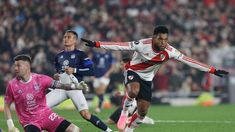 Borja abrió el marcador en el primer tiempo, para la victoria de River de local. Borja abrió el marcador en el primer tiempo, para la victoria de River de local.