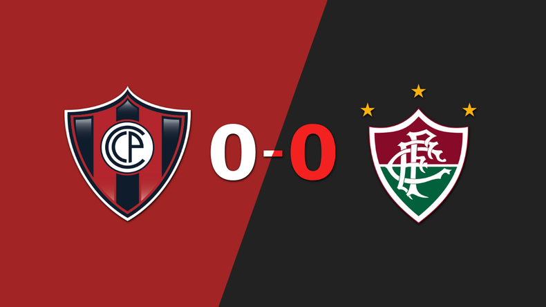 Cerro Porteño y Fluminense no se sacaron ventaja y terminaron sin goles