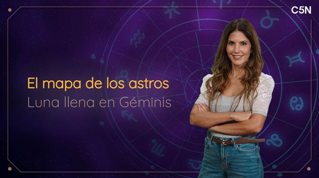 C5N | LLEGA la LUNA LLENA en GÉMINIS, la ÚLTIMA del AÑO: CÓMO AFECTA a TODOS los SIGNOS